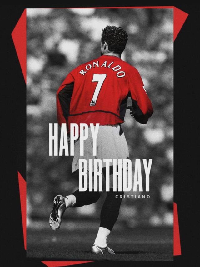 Happy Birthday Cristiano Ronaldo